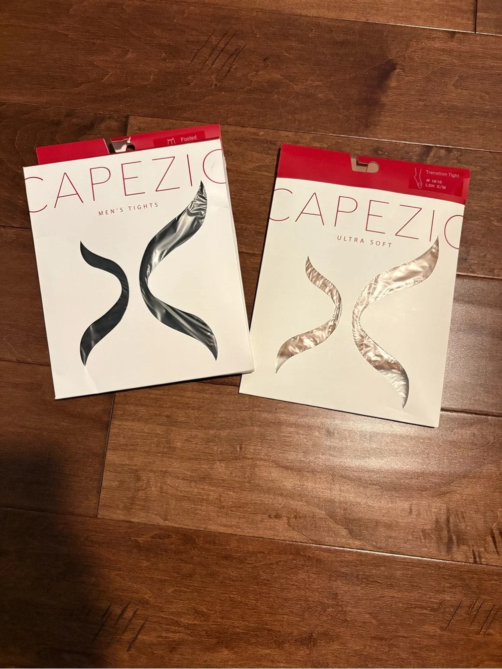Capezio Tights - Black (men)and Tan (women)